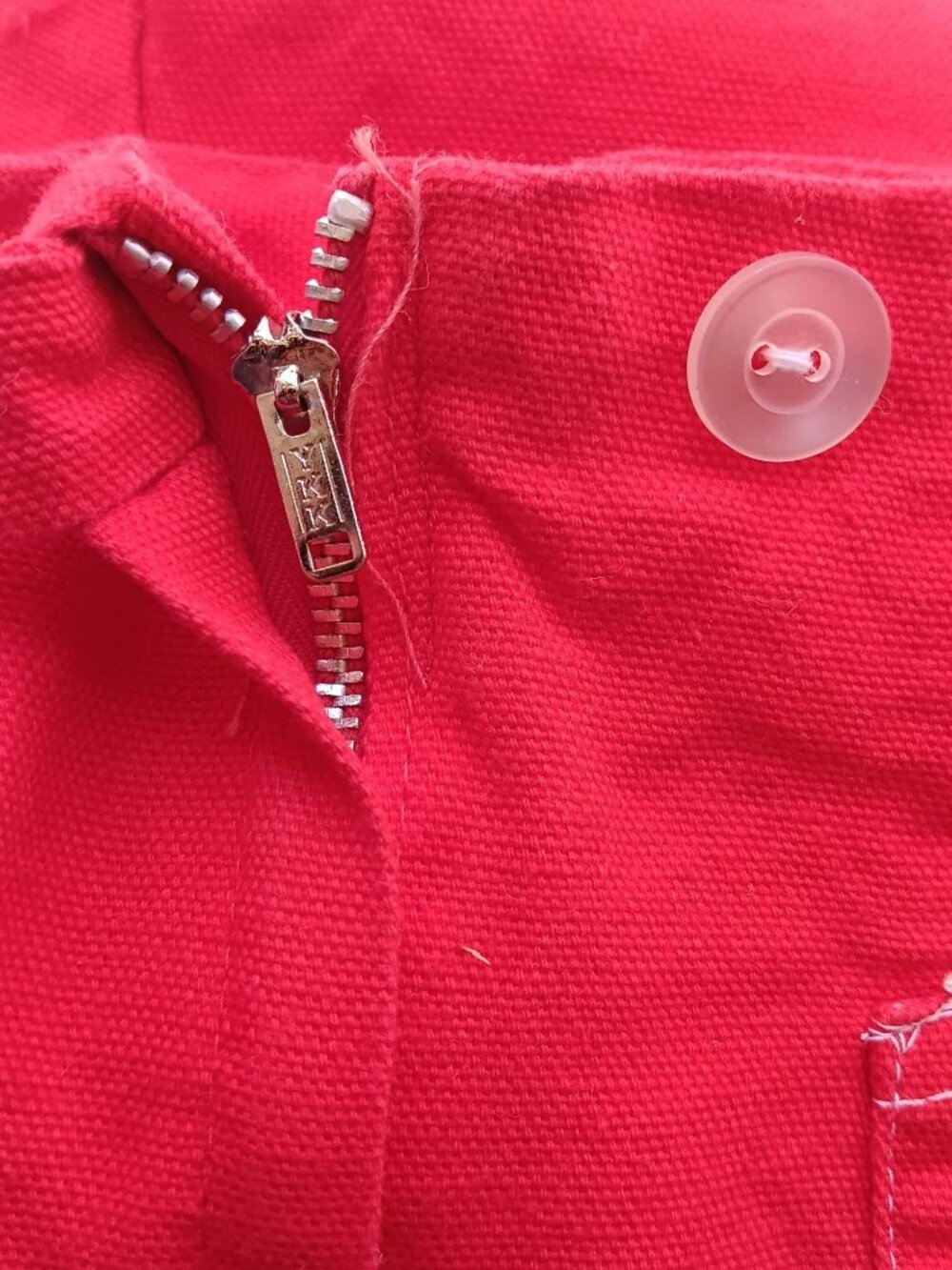 True Vintage 1950's Farm Gym Shorts 24" RED ROCKABILLY High Waisted